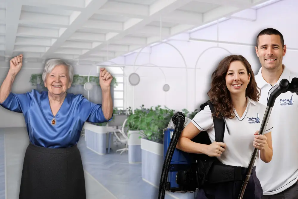 Shift to commercial cleaning